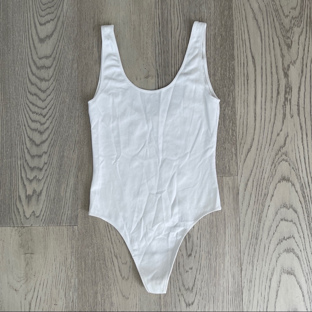 WILFRED FREE | White Leila Bodysuit